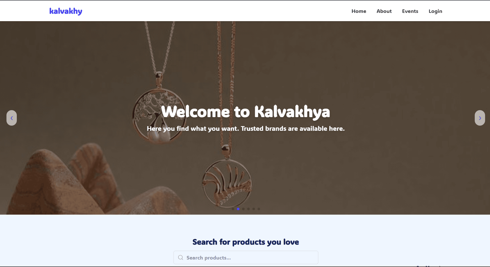 Kalvakhy - E commerce startup for jewellry